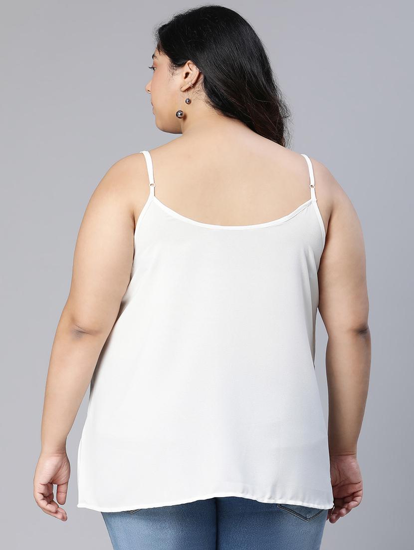women's tank top shoulder strap top - 19780840 - Standard Image - 2