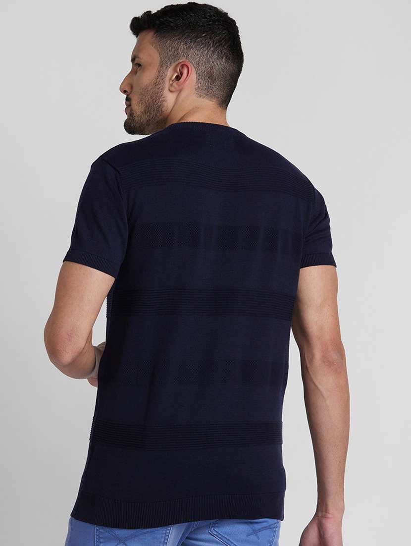 blue cotton regular t-shirt - 19781414 - Standard Image - 2