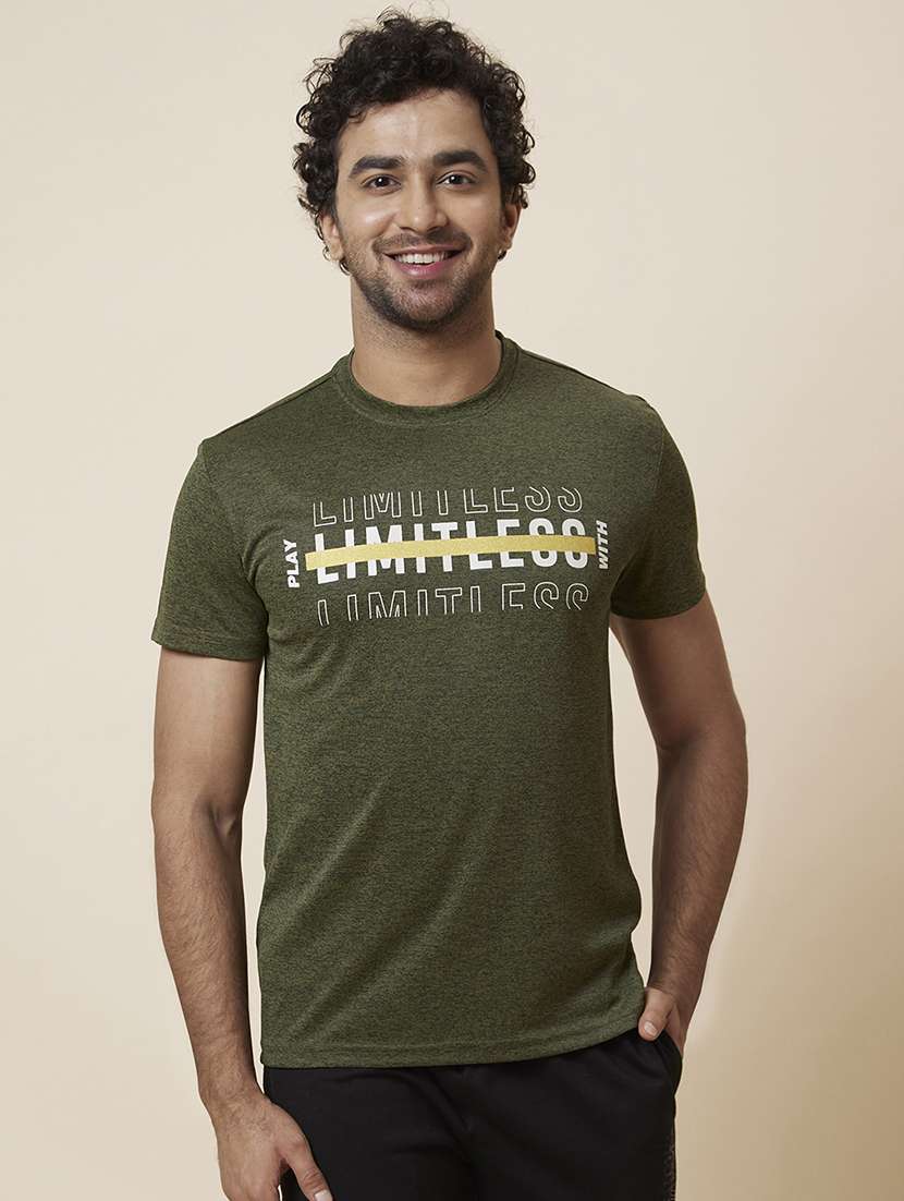 round neck printed t-shirt