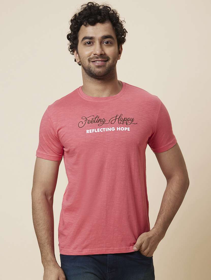 round neck printed t-shirt