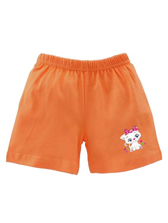 printed cotton shorts