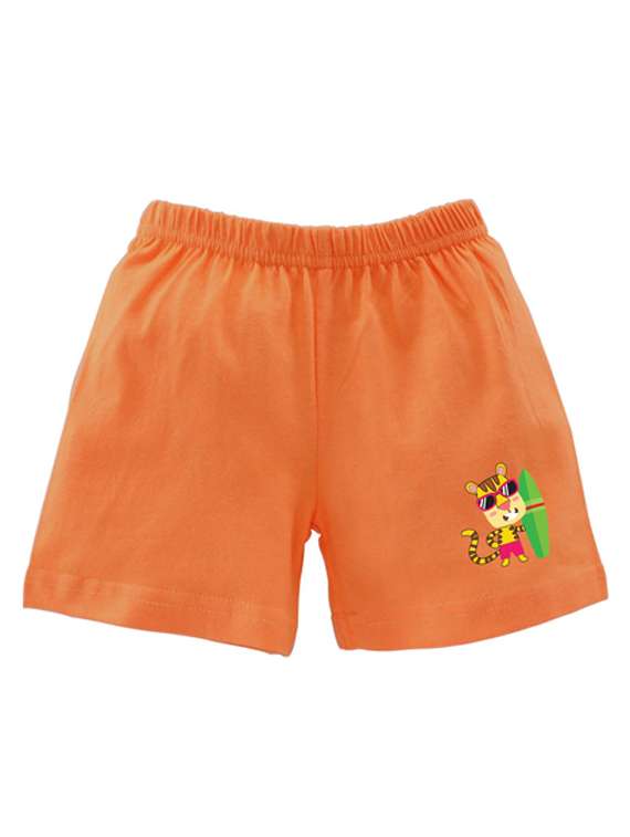 printed cotton shorts