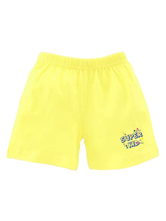 printed cotton shorts