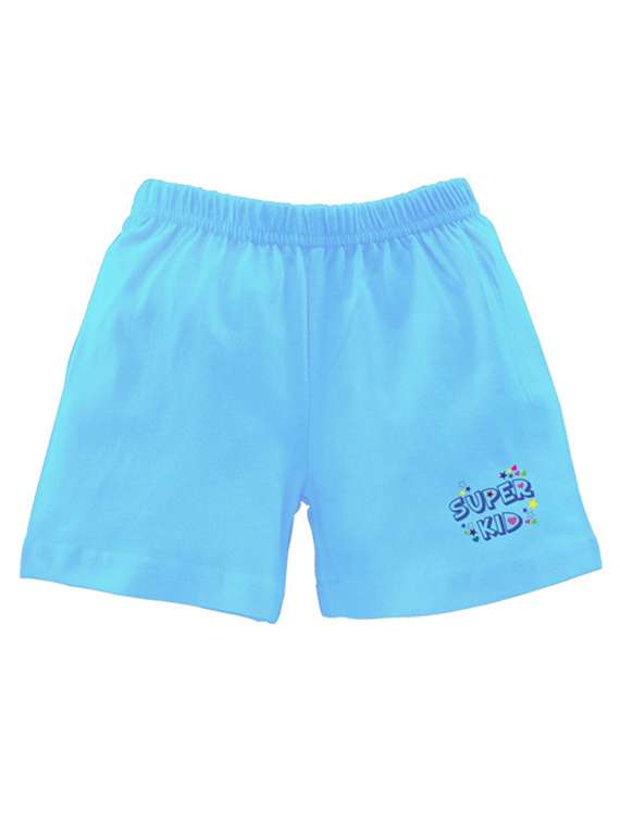 printed cotton shorts