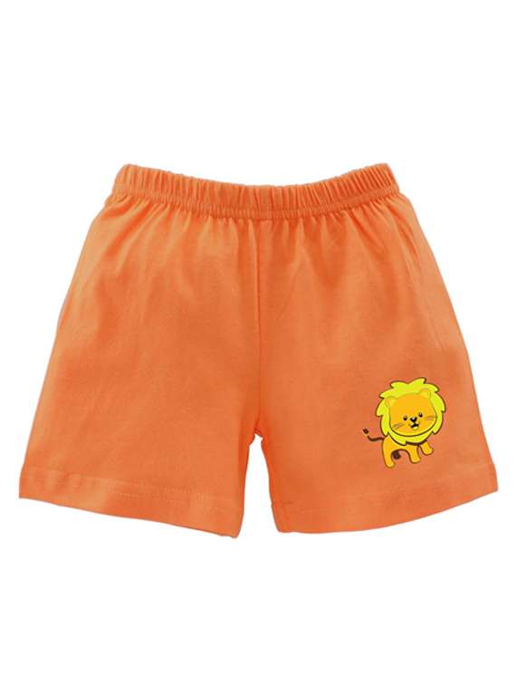 printed cotton shorts