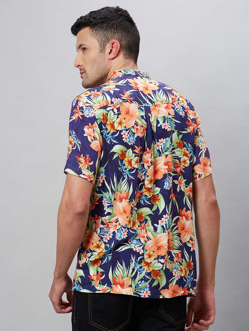 men printed cotton casual shirt - 19782655 -  Standard Image - 2