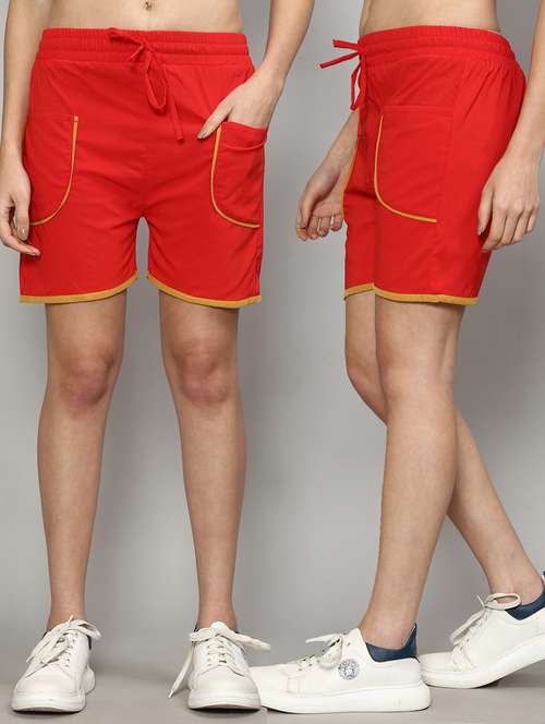 pack of 2 solid regular shorts - 19783629 - Standard Image - 0