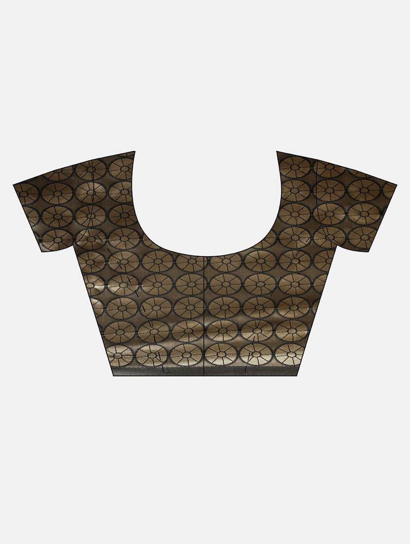 women's bordered royal blue colored saree with blouse - 19783918 -  Standard Image - 2