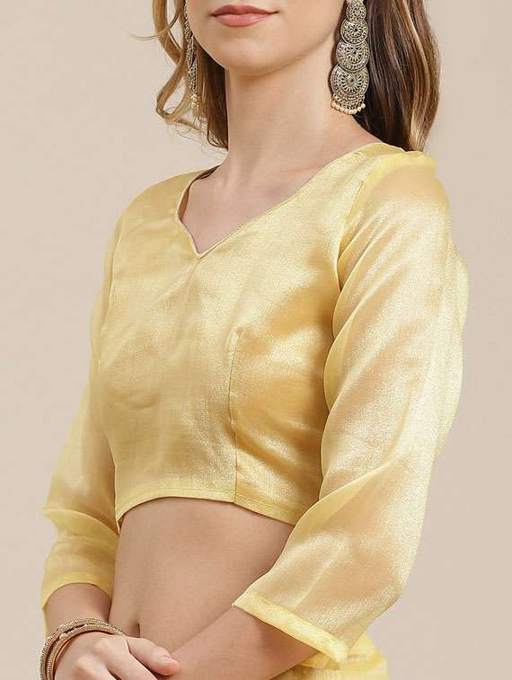 women's embroidered saree with blouse - 19784433 -  Standard Image - 2