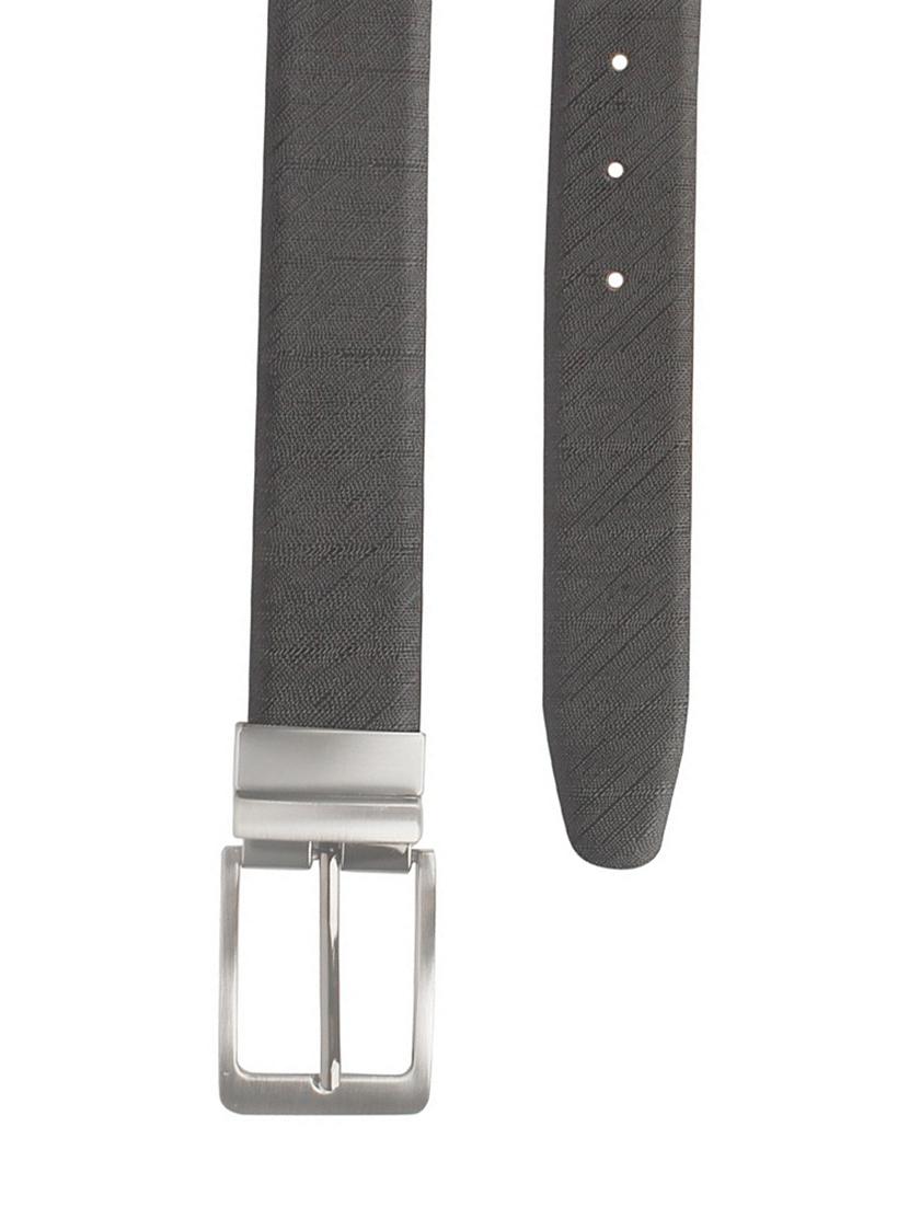 grey leather belt - 19784710 - Standard Image - 2