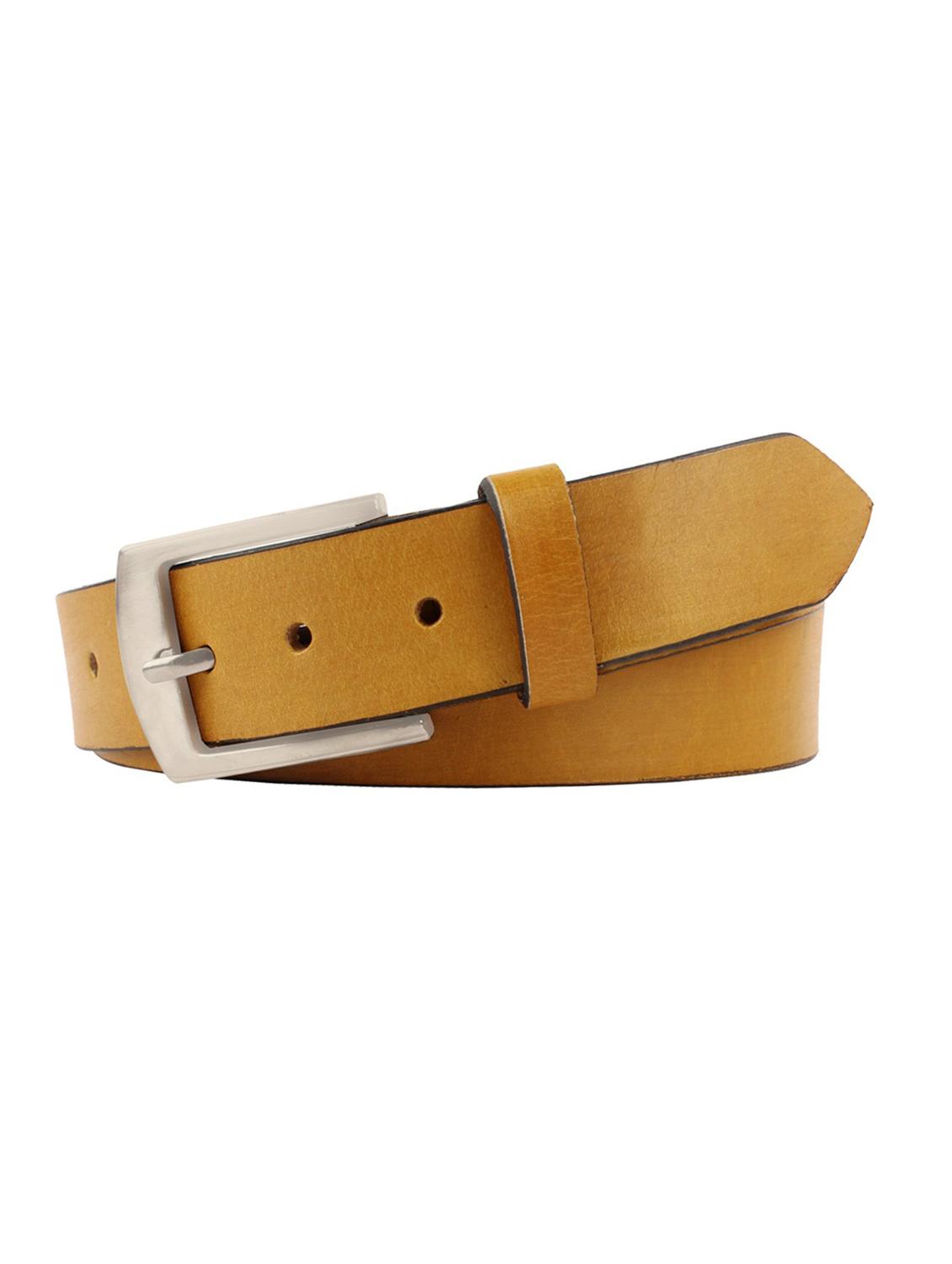 yellow leather belt - 19784785 - Standard Image - 2