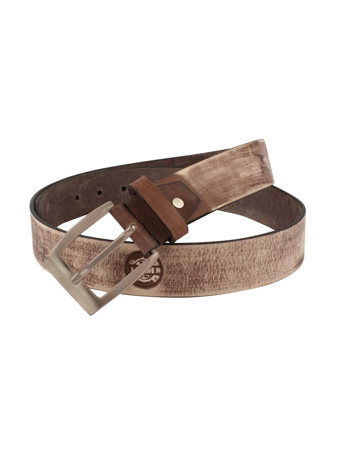 grey leather belt - 19784787 - Standard Image - 2