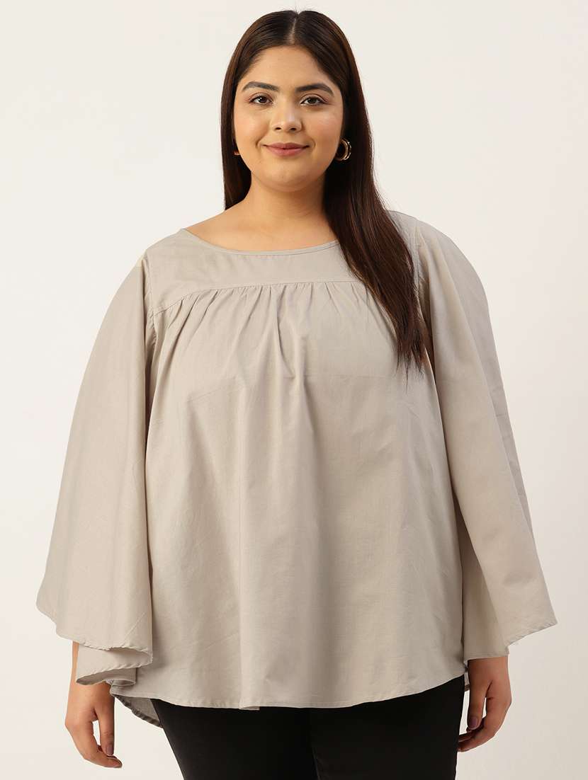 women's a line boat neck top