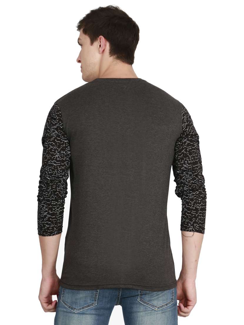 round neck printed t-shirt - 19786232 -  Standard Image - 2