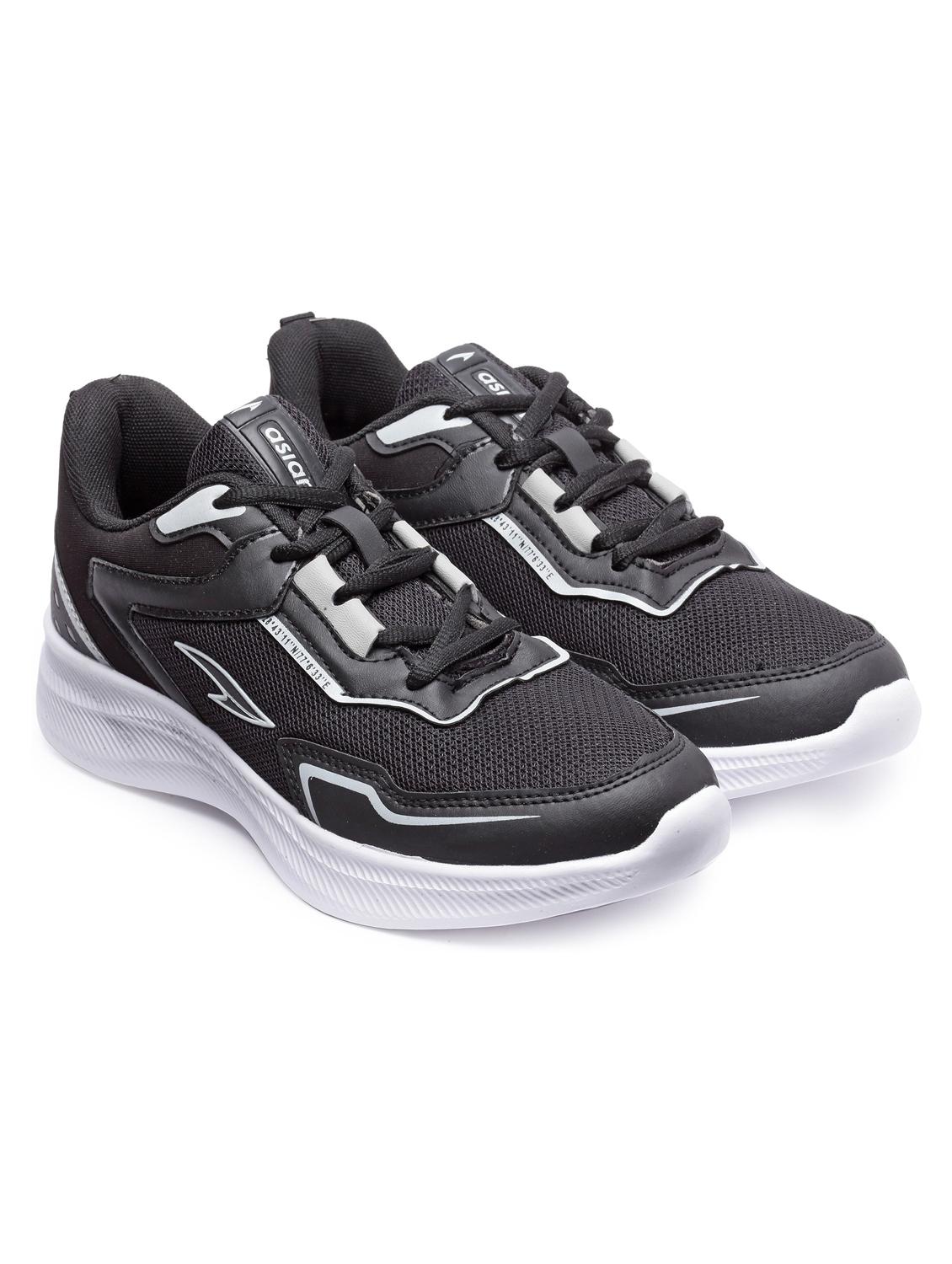 black solid sport shoes - 19790492 - Standard Image - 2