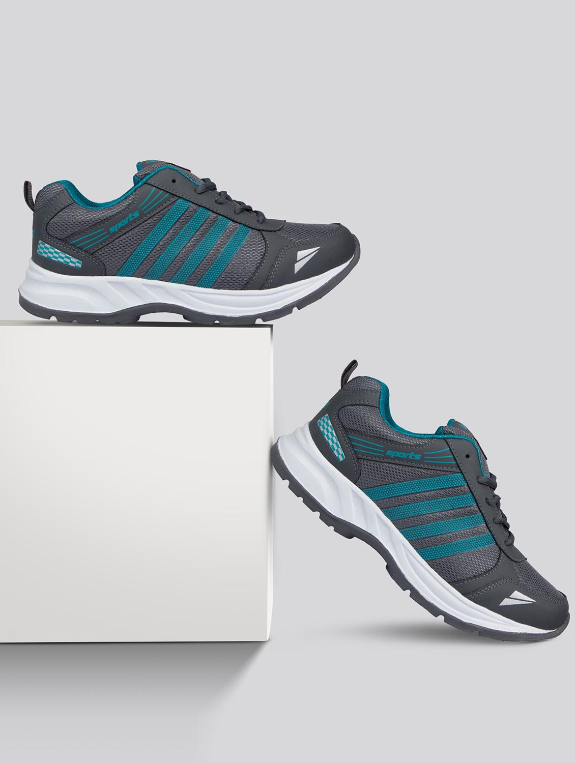 grey mesh sport shoes - 19791047 - Zoom Image - 0