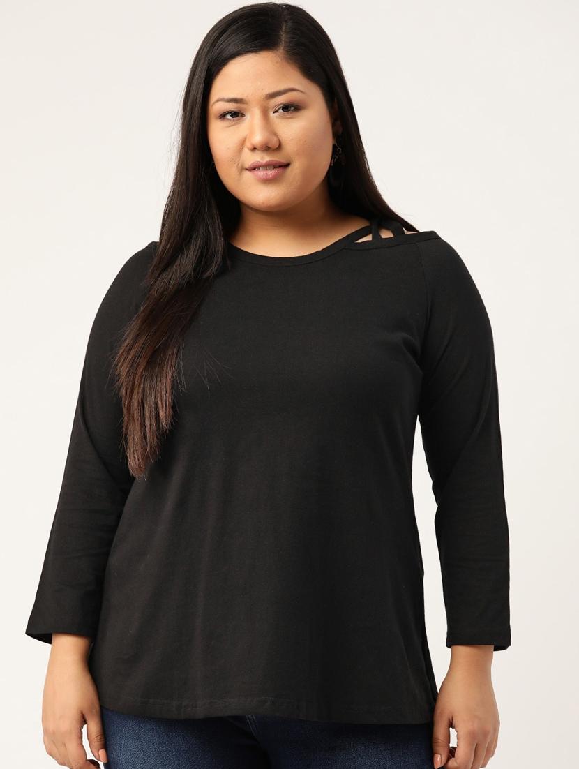 women's straight boat neck top - 19795583 - Zoom Image - 0
