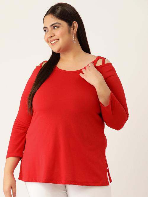 women's straight boat neck top - 19795586 - Standard Image - 0