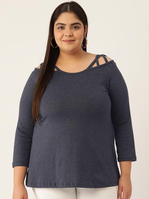 women's straight boat neck top - 19795588 - Standard Image - 0