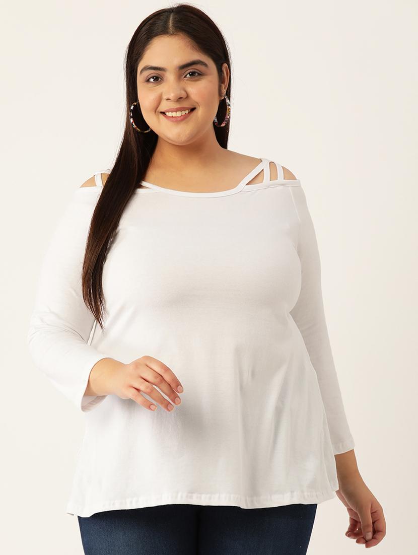 women's a line boat neck top - 19795590 -  Zoom Image - 0