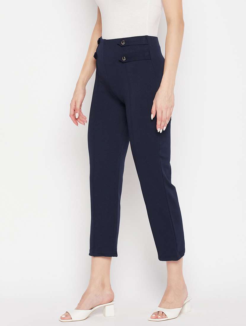 women solid viscose jegging - 19796122 - Standard Image - 2
