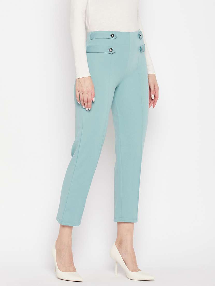 women solid cotton jegging - 19796123 -  Standard Image - 2