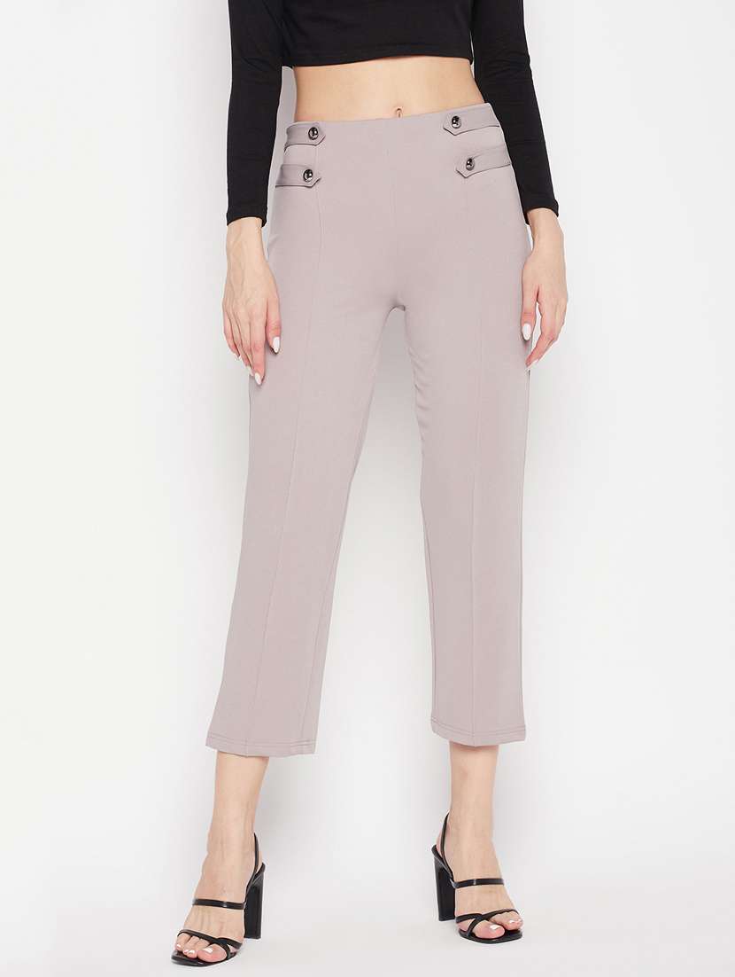 women solid cotton jegging - 19796126 - Zoom Image - 0