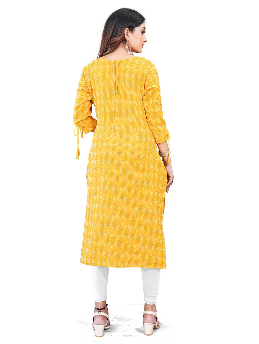 women's straight kurta - 19797588 - Standard Image - 2