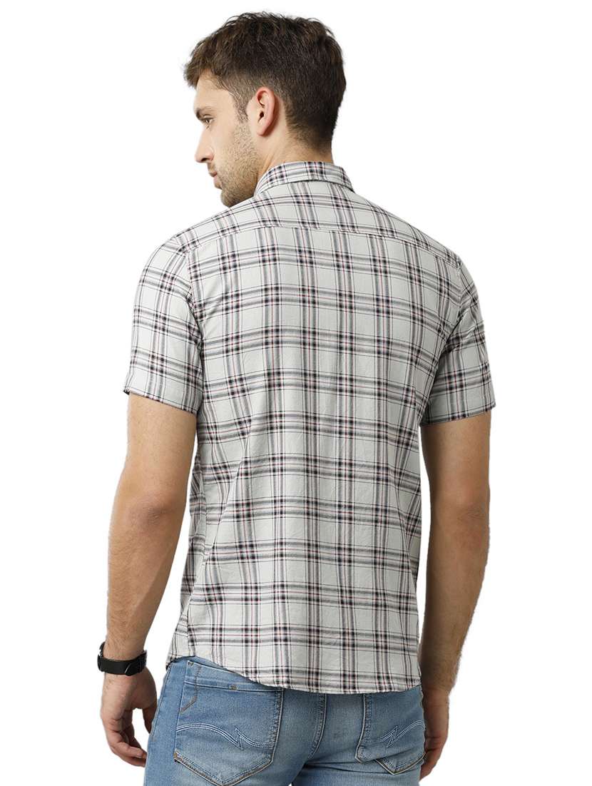 checkered cotton casual shirt - 19803388 -  Standard Image - 2