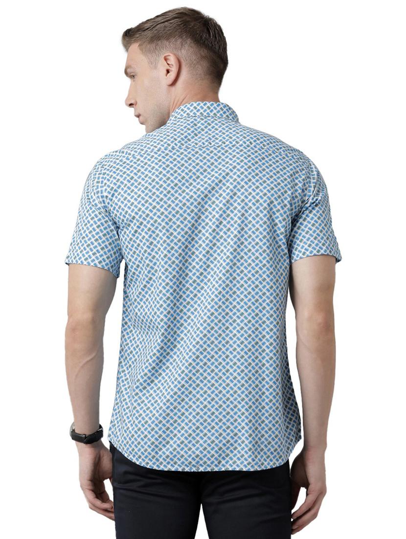 printed cotton casual shirt - 19803403 - Standard Image - 2