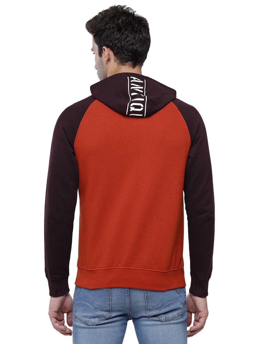 mens color block sweatshirt - 19803554 - Standard Image - 2