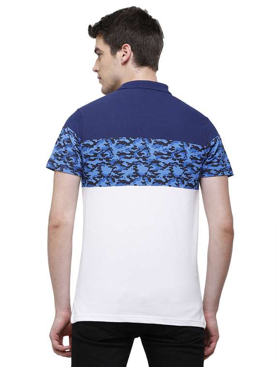 men printed cotton polo t-shirt - 19803668 - Standard Image - 2