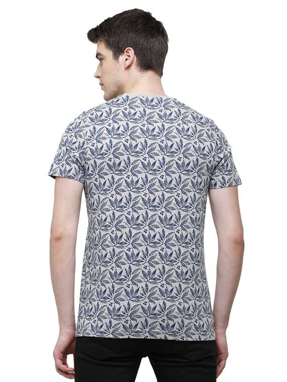 round neck printed t-shirt - 19803816 - Standard Image - 2