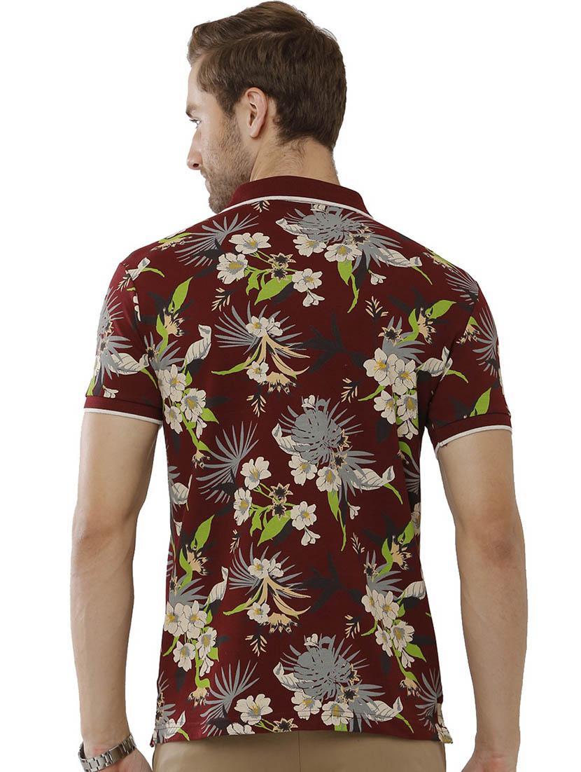 printed polo neck t-shirt - 19803852 - Standard Image - 2