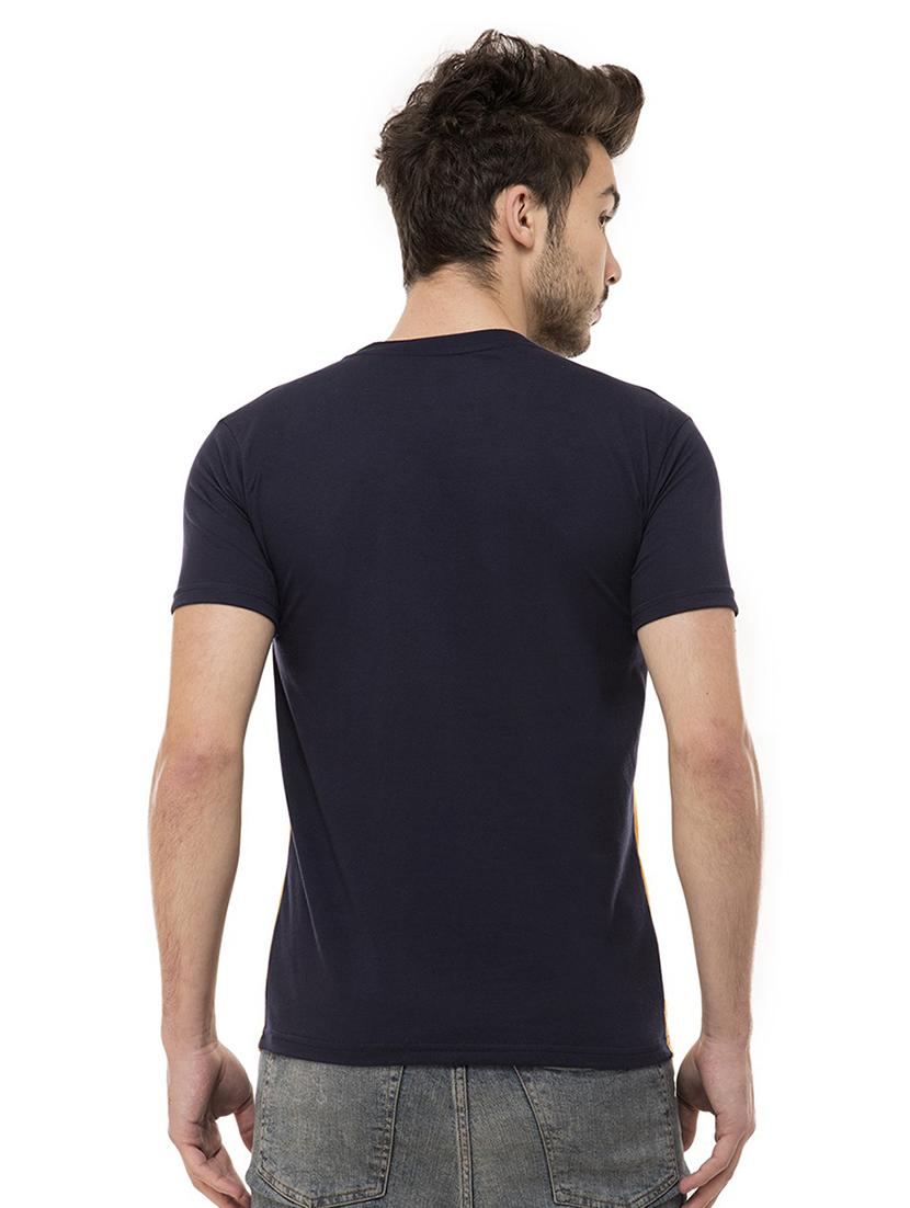 crew neck color block t-shirt - 19806669 - Standard Image - 2