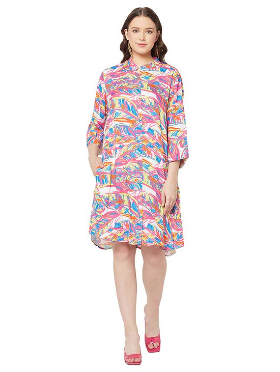 women's shirt tropical dress - 19814766 - Zoom Image - 0