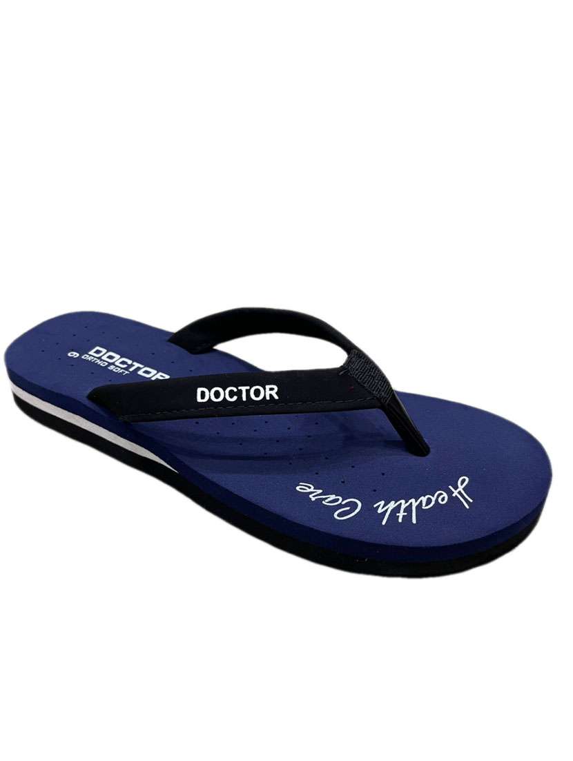 women printed orthosoft flip flop