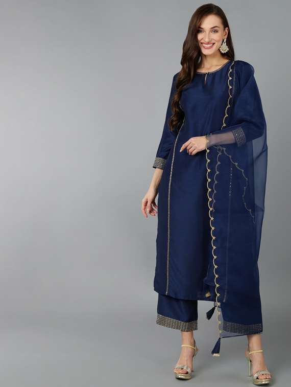embroidery work suit set