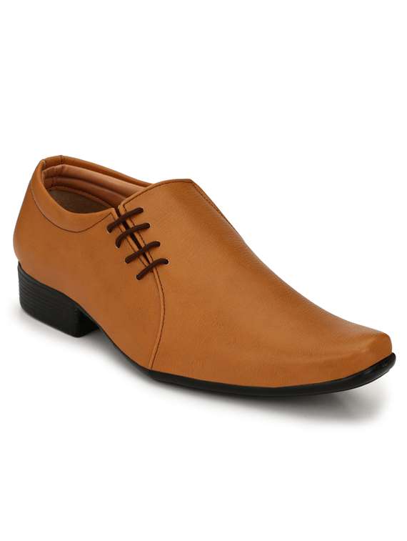 solid slip on formal shoes