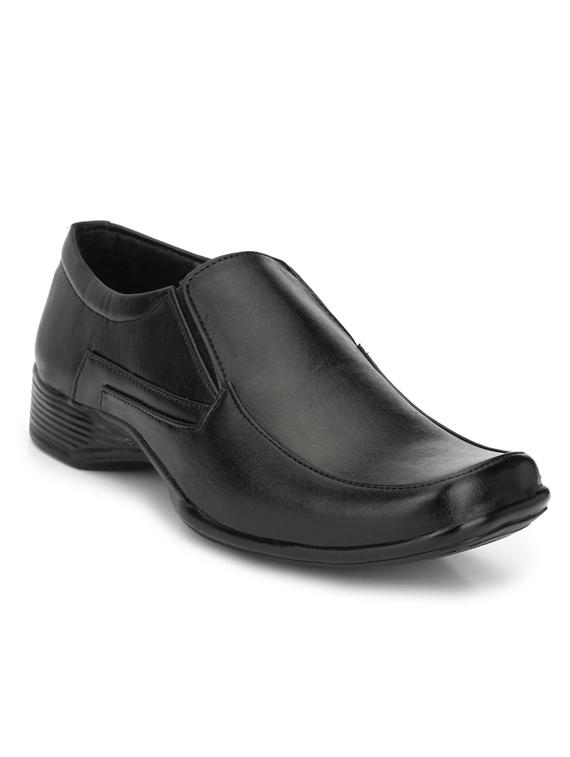 solid slip on formal shoes - 19818888 -  Zoom Image - 0