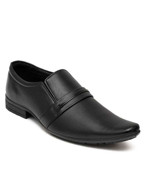 solid slip on formal shoes - 19818889 -  Standard Image - 0