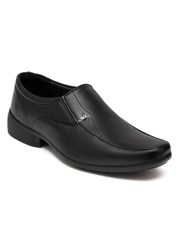 solid slip on formal shoes - 19818890 -  Zoom Image - 0