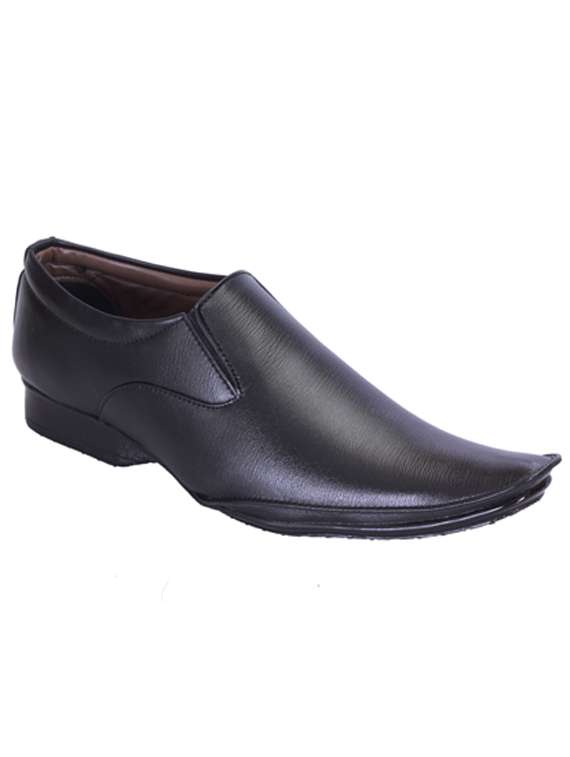 solid slip on formal shoes