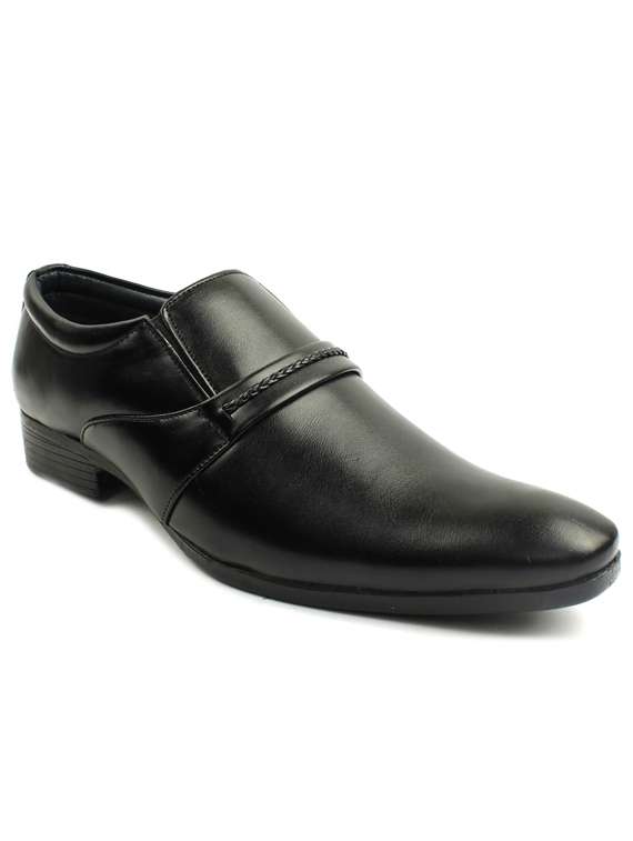 solid slip on formal shoes
