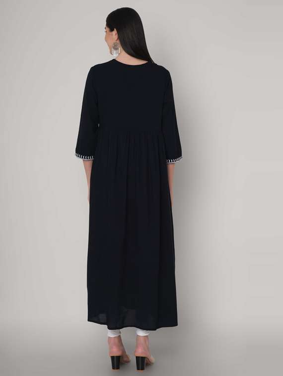 women's flared kurta - 19820176 -  Standard Image - 2