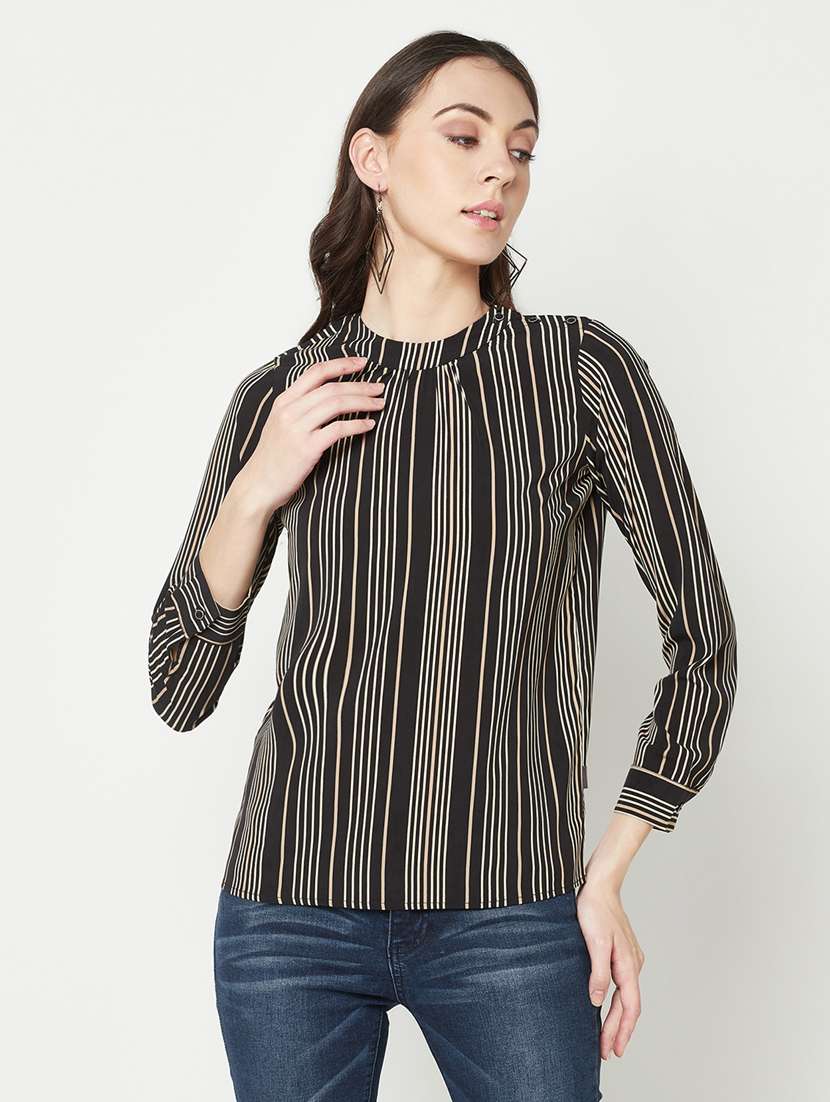 women's straight round neck top - 19820224 - Zoom Image - 0