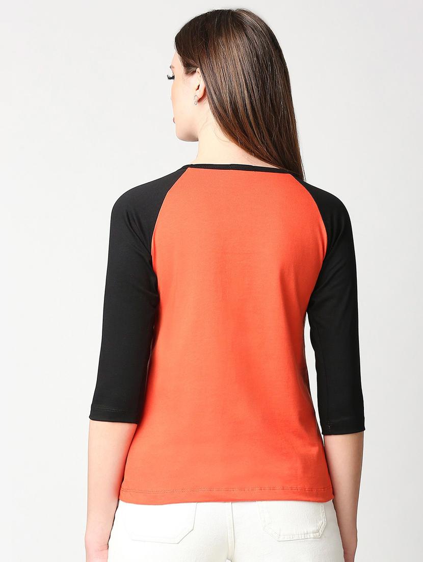 orange cotton regular tee - 19826245 - Standard Image - 2