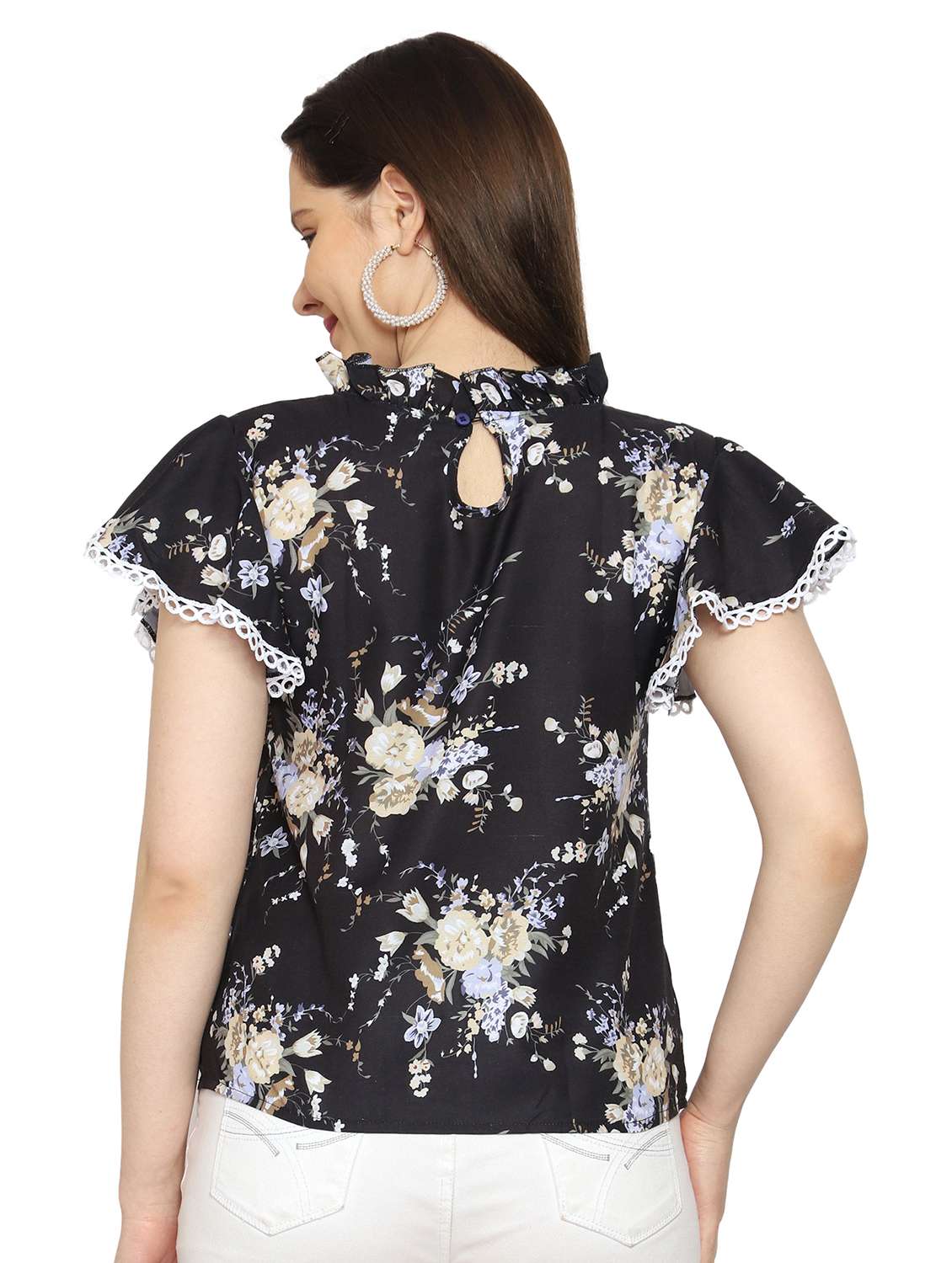 women's straight mock neck top - 19831826 -  Standard Image - 2