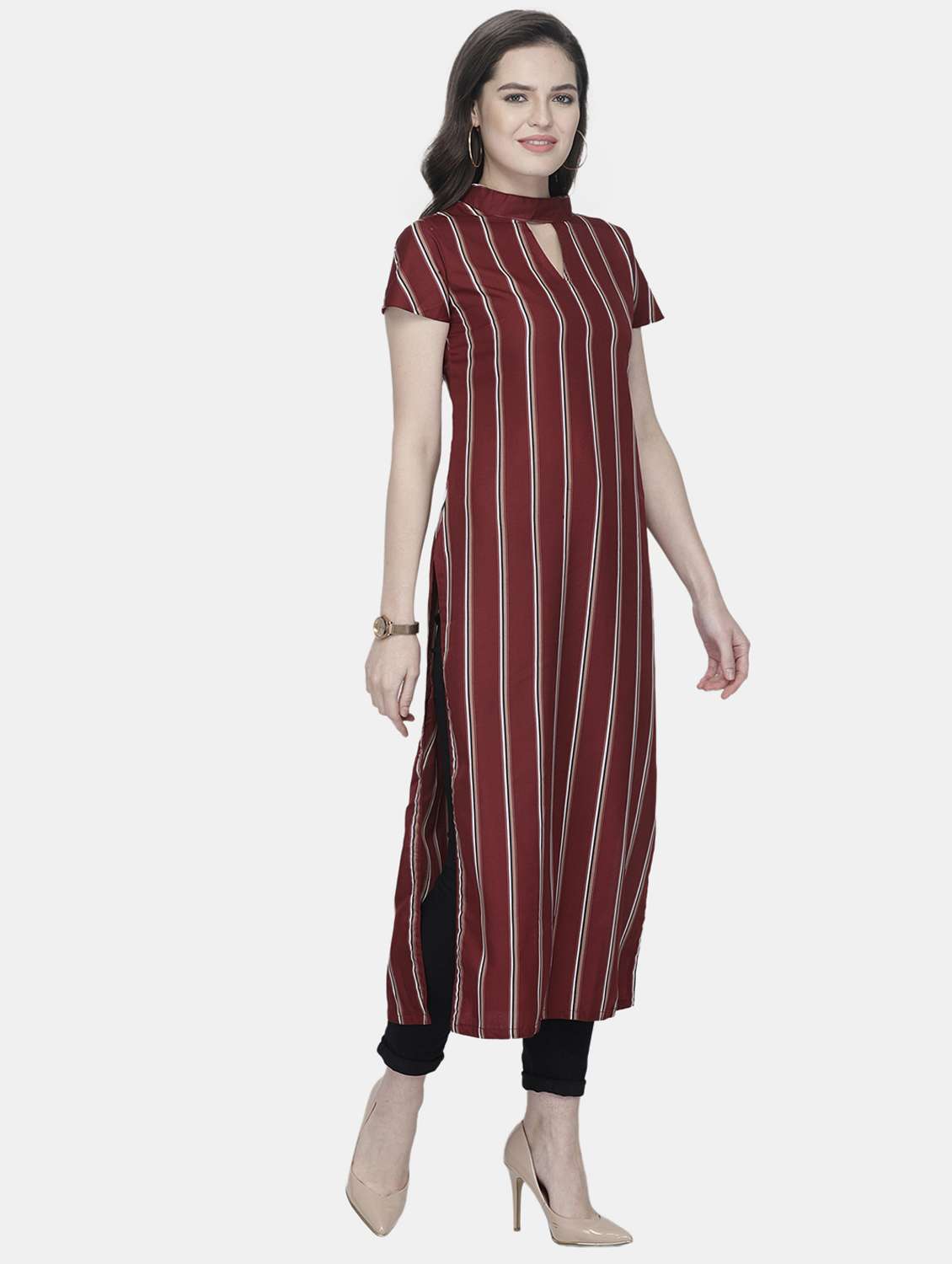 women's straight kurta - 19832265 -  Standard Image - 2