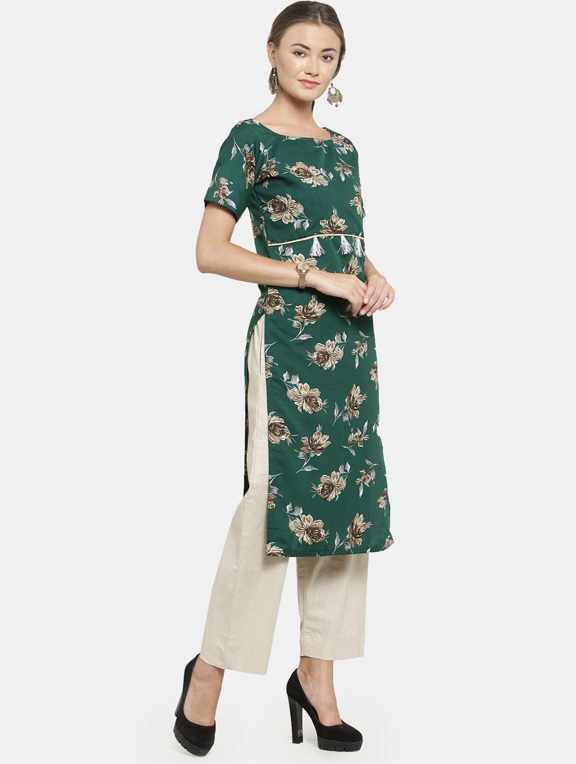 Women's Straight Kurta - 19832283 -  Standard Image - 2